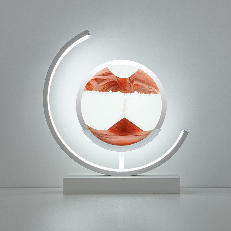 Faszinierende LED Tischlampe mit Sandbild | SandScape