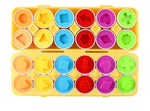 Learning Toy Set with Colorful Eggs for Kids