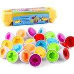 Learning Toy Set with Colorful Eggs for Kids