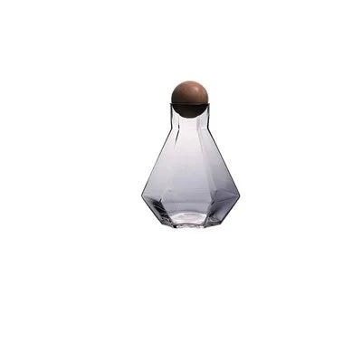 Kreative Glas-Wasserkanne im Diamantdesign – Trinkgefäß
