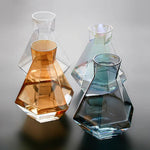 Kreative Glas-Wasserkanne im Diamantdesign – Trinkgefäß
