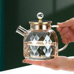 Eleganter Glas-Wasserkocher mit 1,8L Kapazität – AquaLux