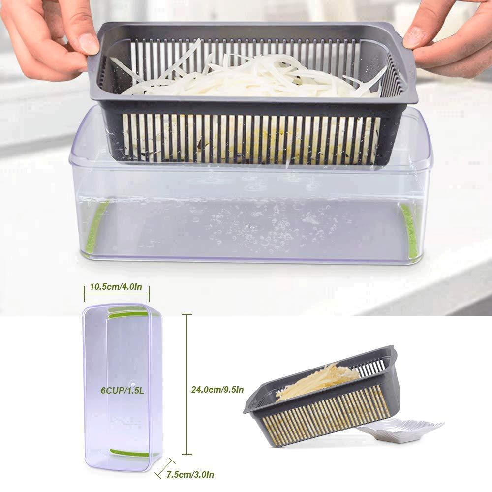 Mandoline Slicer with Dicing Blades