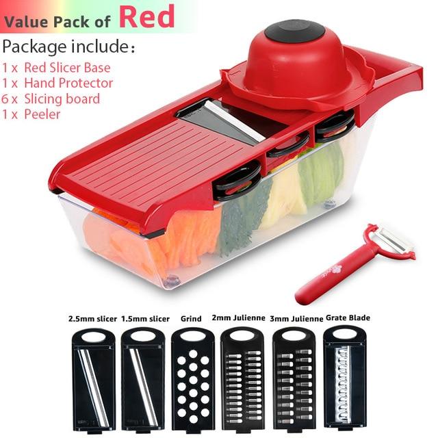 Mandoline Slicer with Dicing Blades