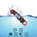 Schnelles digitales Grillthermometer mit beleuchtetem Display