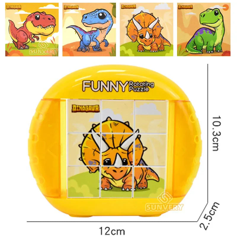 Rotating animal puzzle for children – Endless puzzle fun