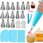 Cake Turntable Set with Spatula for Decoration – Baking Accessories