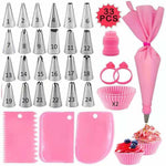 Cake Turntable Set with Spatula for Decoration – Baking Accessories
