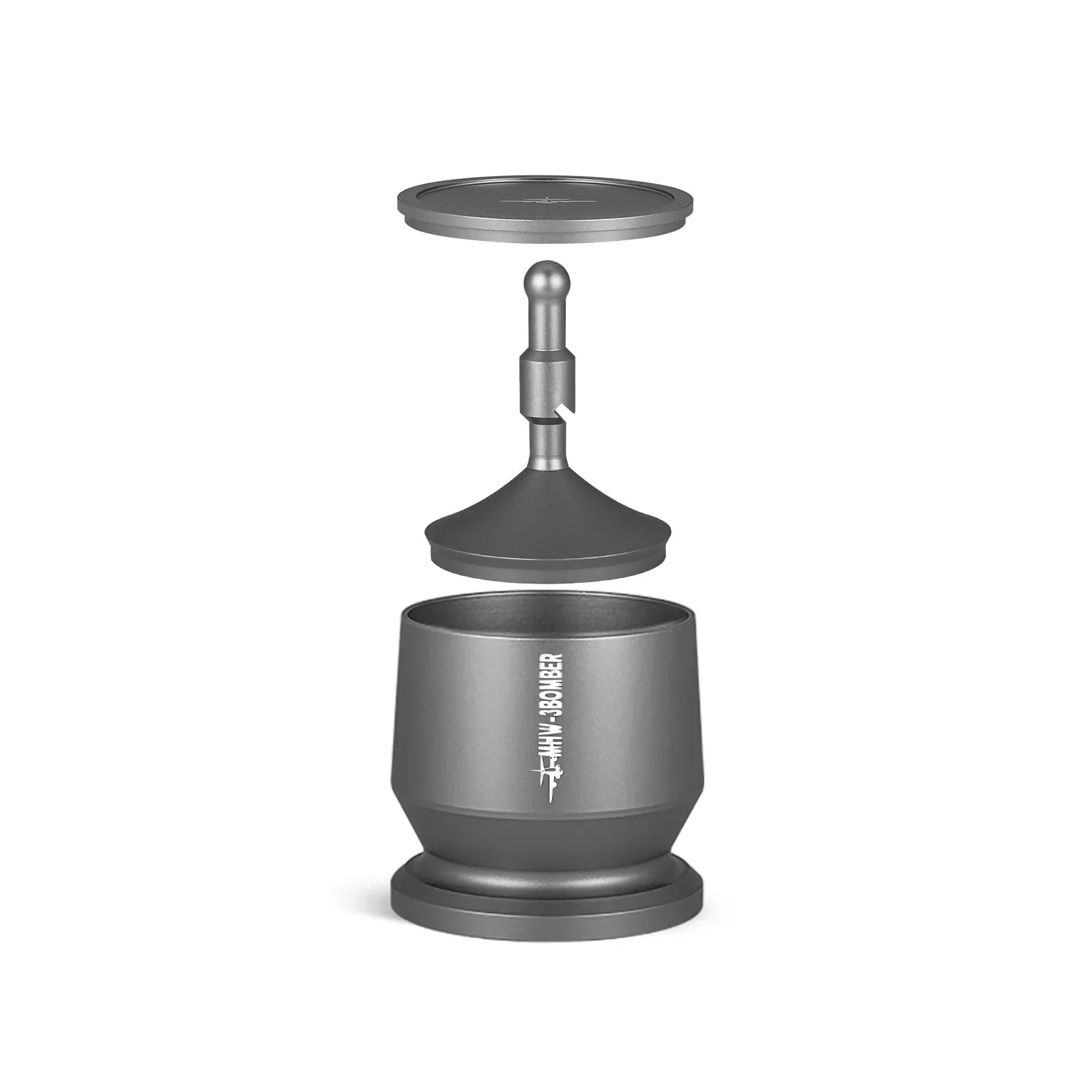 Espresso Dosierschüttler Kaffeepulver Behälter mit Messbecher