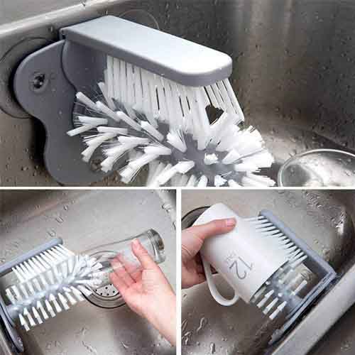 Zweifach Bürsten Glasreiniger CleanoPro
