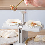 Automatic Dual-Head Dumpling Maker – Hand Press Machine