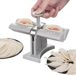 Automatic Dual-Head Dumpling Maker – Hand Press Machine