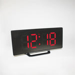 Digital Alarm Clock with Curved Display – Compact Alarm Clock in Modern Design