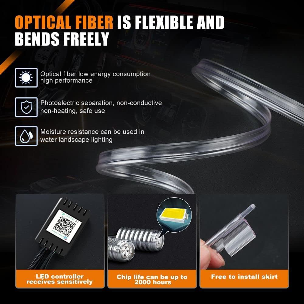Futuristic LED Ambient Lighting for Your Vehicle