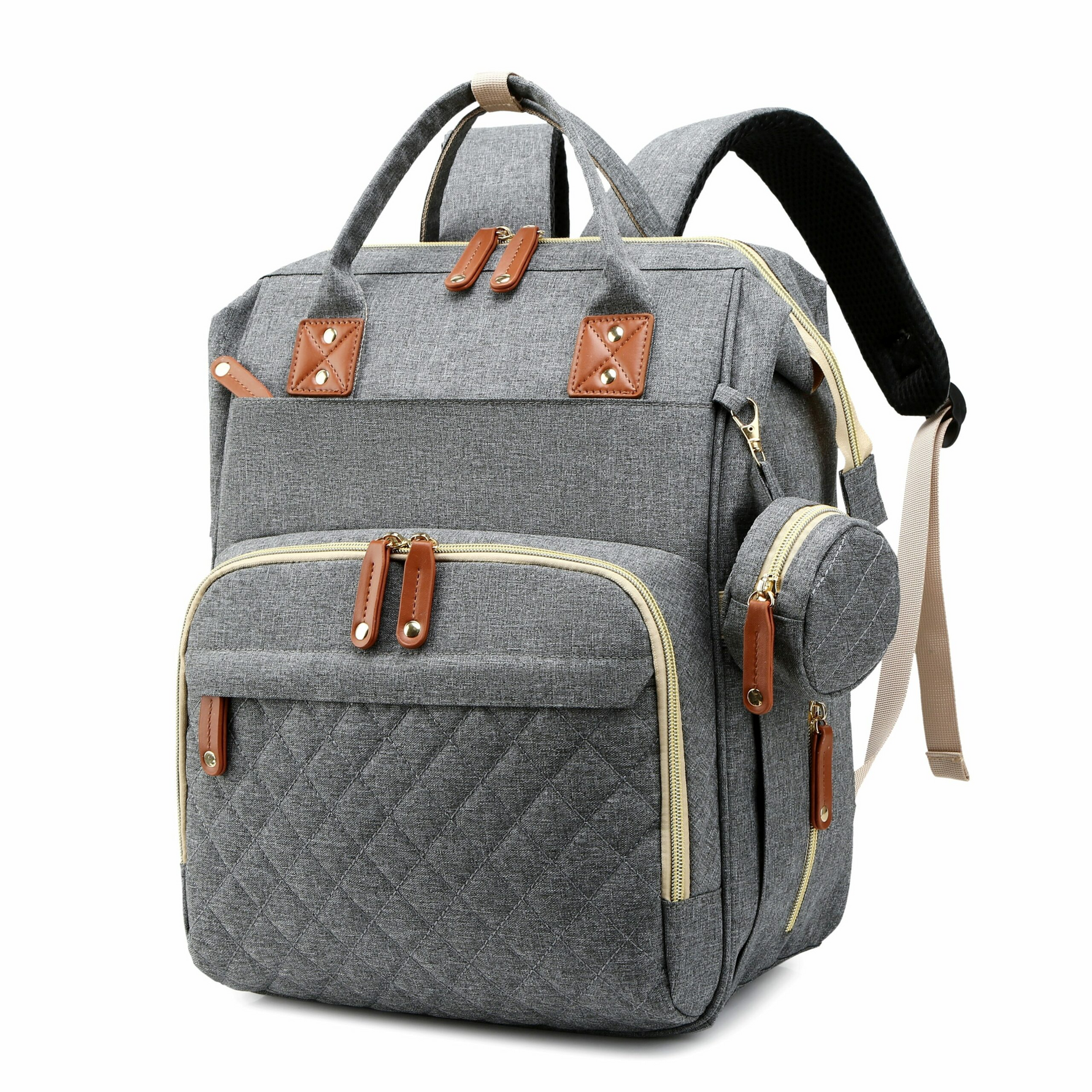 Multifunktionaler Wickelrucksack mit integriertem Wickeltisch