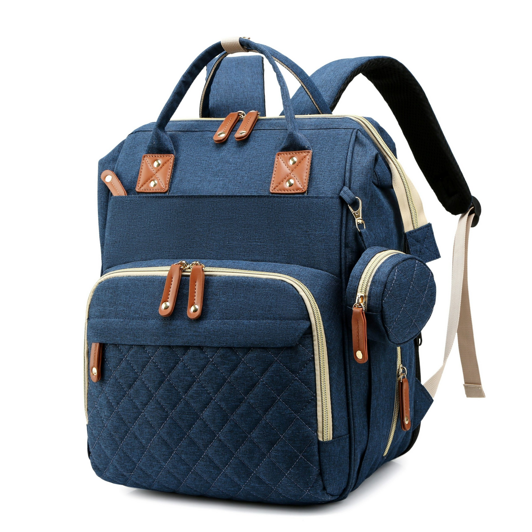 2-in-1 Wickelrucksack für Babys mit integriertem Wickelbett