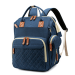 Multifunktionaler Wickelrucksack mit integriertem Wickeltisch