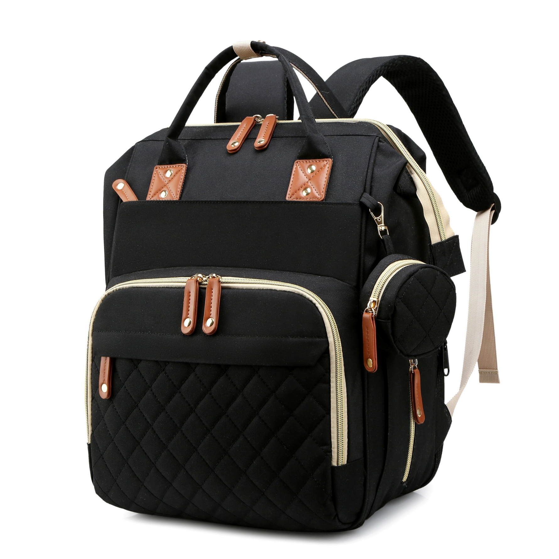 2-in-1 Wickelrucksack für Babys mit integriertem Wickelbett