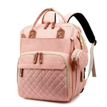 2-in-1 Wickelrucksack für Babys mit integriertem Wickelbett