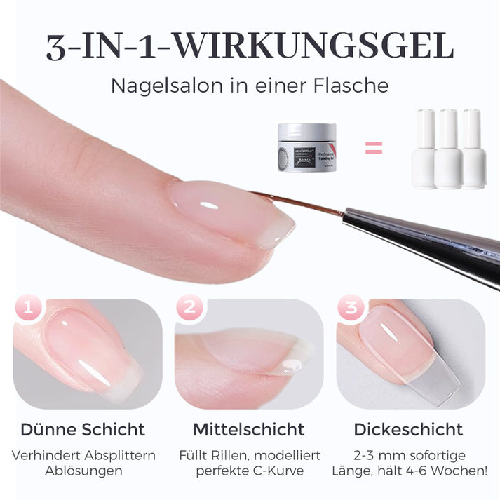 Multifunktionales Nagelgel | Ideal für Einsteiger und Profis