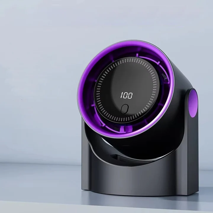 Small table fan with USB connection