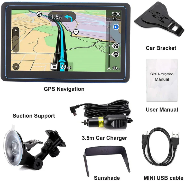 7 Inch GPS Navigation System