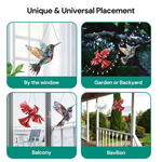 Hummingbird Suncatcher – Decorative Window Accessory