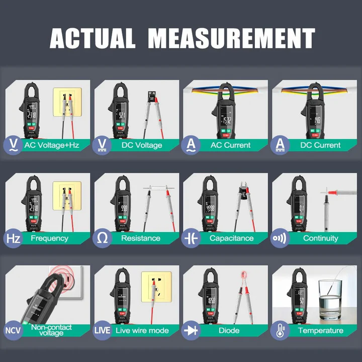 AC DC Clamp Meter