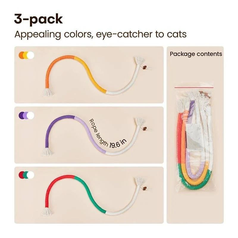 Cat Toys for Playful Kittens - Healthy Chewing