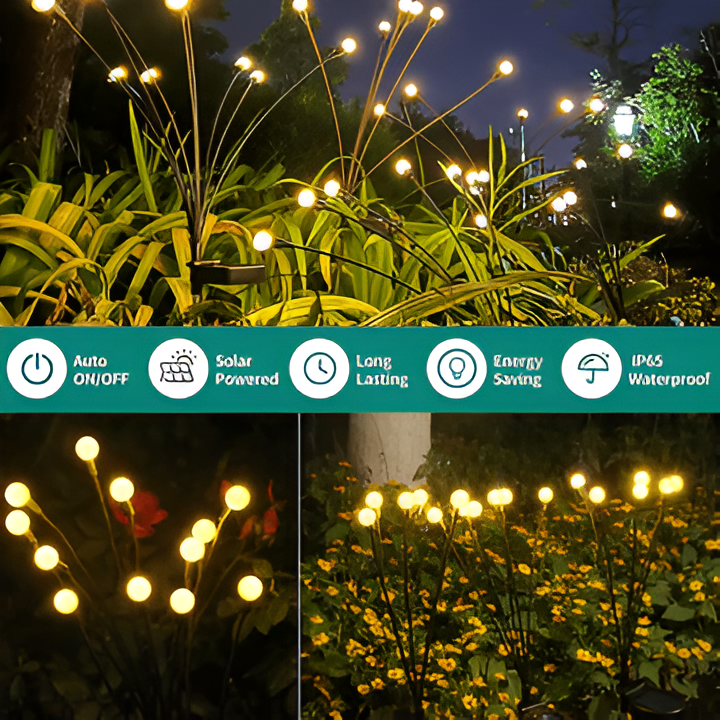 Magische Solar-Lichter für Ihren Garten