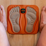 Electrical foot stimulator for the relief of nerve complaints