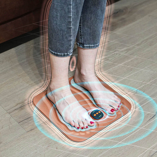 Electrical foot stimulator for the relief of nerve complaints
