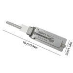 Precise 2-in-1 tool for decoding and opening locks