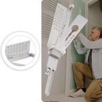 Versatile 2-in-1 Stainless Steel Tool for Locksmiths