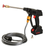 Cordless pressure washer with two batteries for effortless cleaning