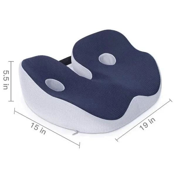 Verstellbares Sitzkissen mit Memory Foam für maximalen Komfort
