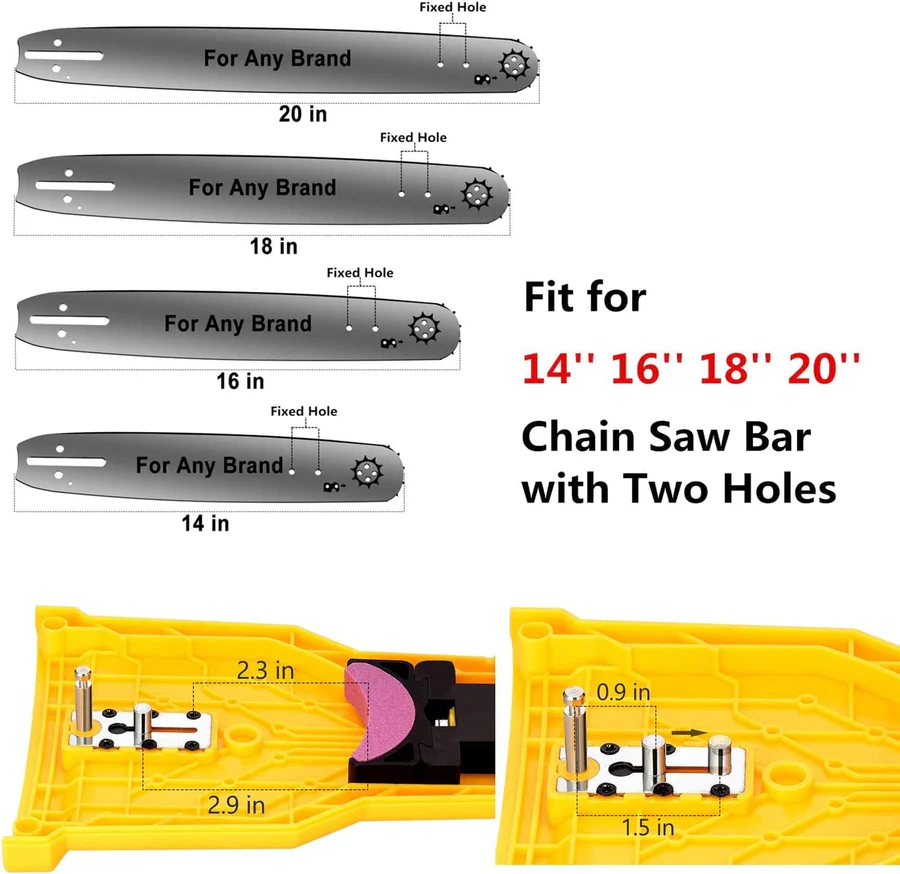 Efficient Sharpener for Chainsaw Teeth
