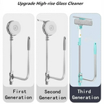 Extendable Window Cleaning Brush with Long Handle
