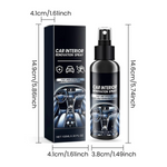Set of 3 high-quality interior cleaners for your vehicle