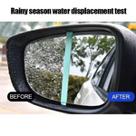 Water-repellent spray for clear vision in rain
