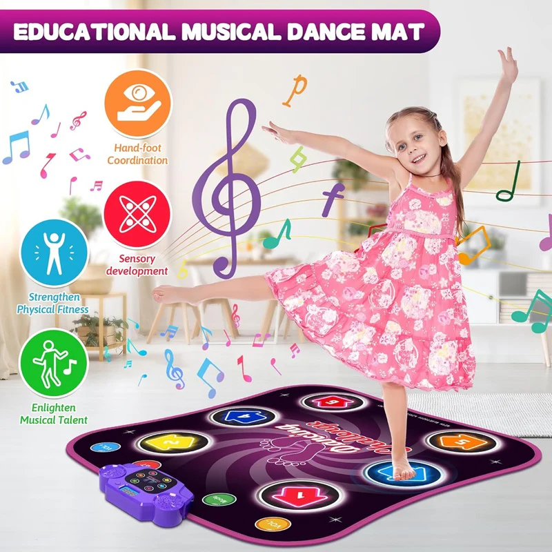 Interactive Dance Mat for Kids – 5 Challenging Levels