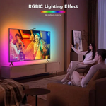 Lighting for Televisions with Remote Control and Smart Features