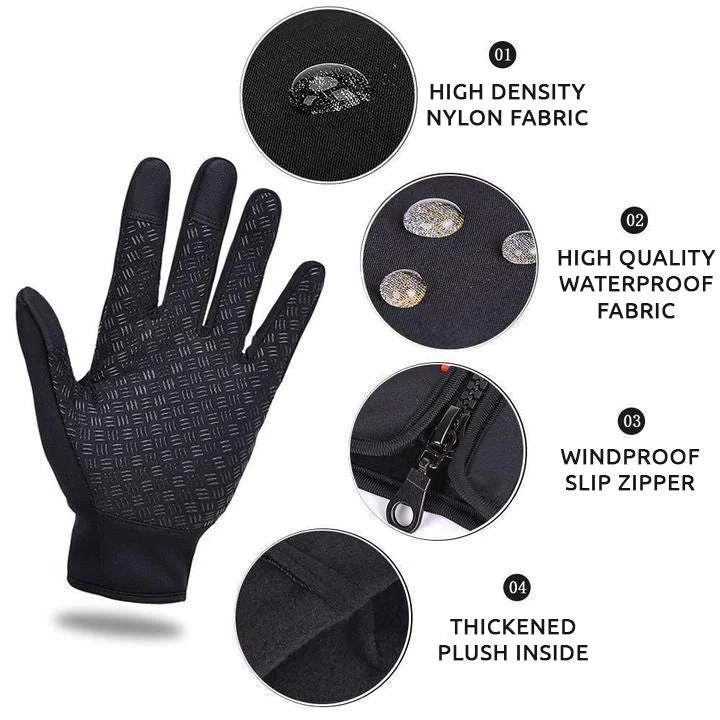 Warming Touchscreen Gloves for Winter
