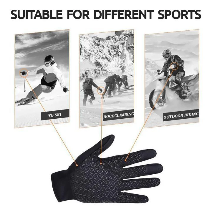 Warming Touchscreen Gloves for Winter