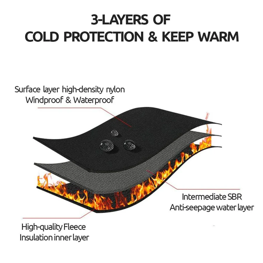 Wärmende Touchscreen-Handschuhe für den Winter
