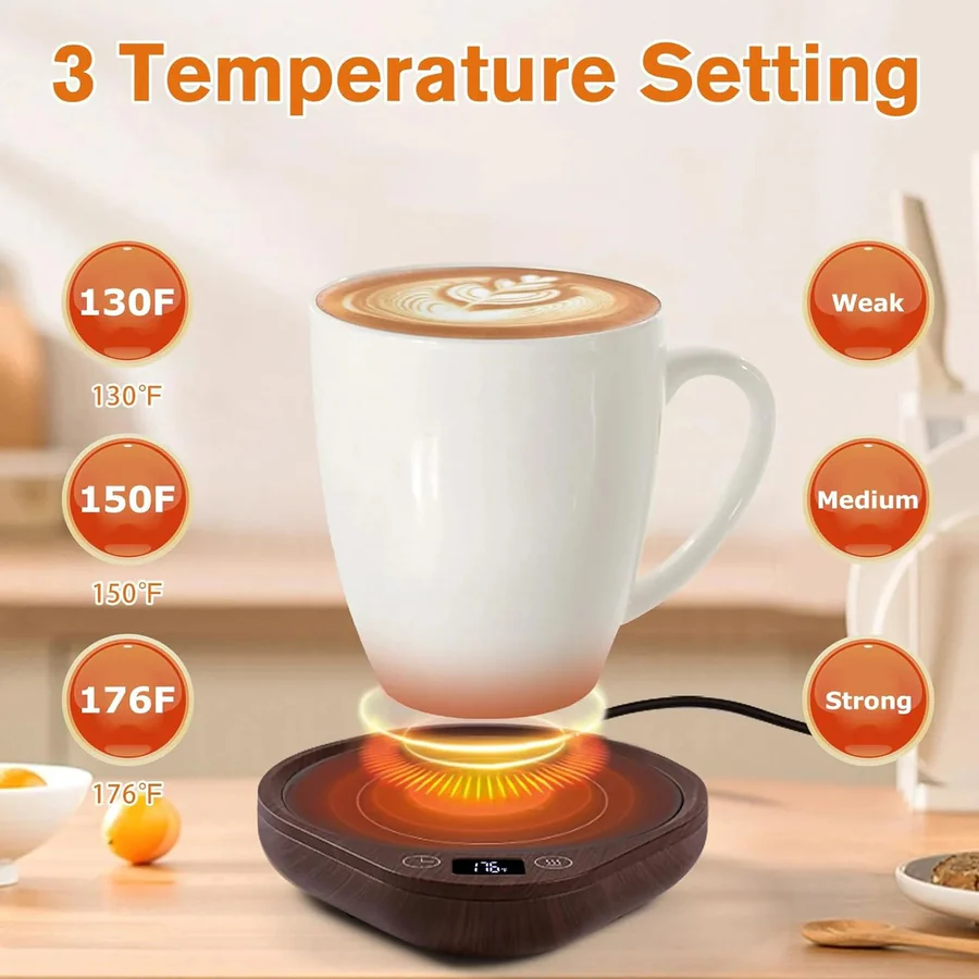 Smart Mug Warmers with Adjustable Temperature