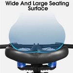 Ergonomic Bicycle Saddle with Ventilation for Long Rides
