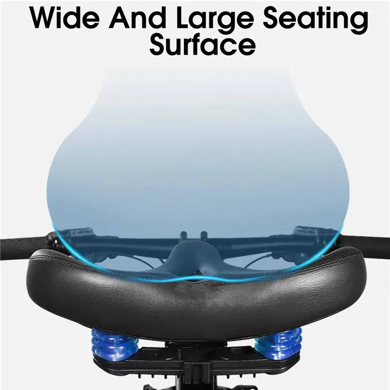 Ergonomic Bicycle Saddle with Ventilation for Long Rides