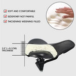 Ergonomic Bicycle Saddle with Ventilation for Long Rides
