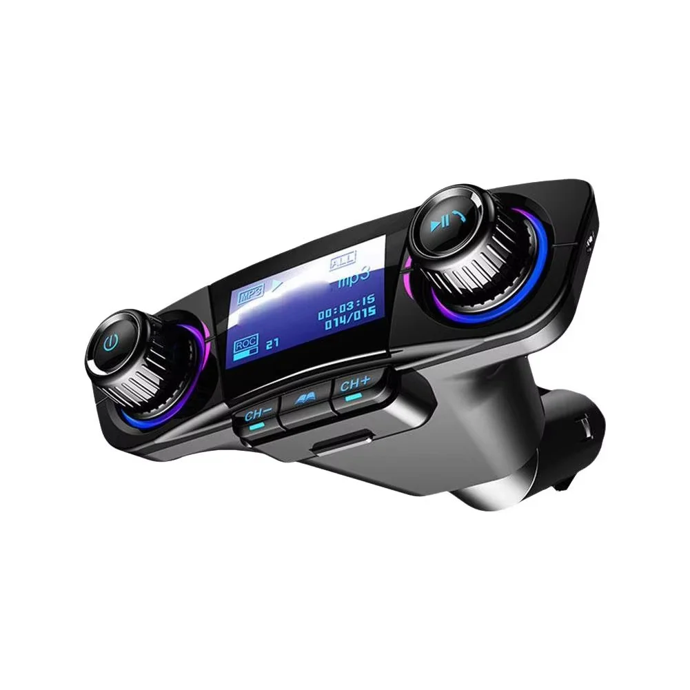 Drahtloser Auto FM-Transmitter mit USB-Ladegerät
